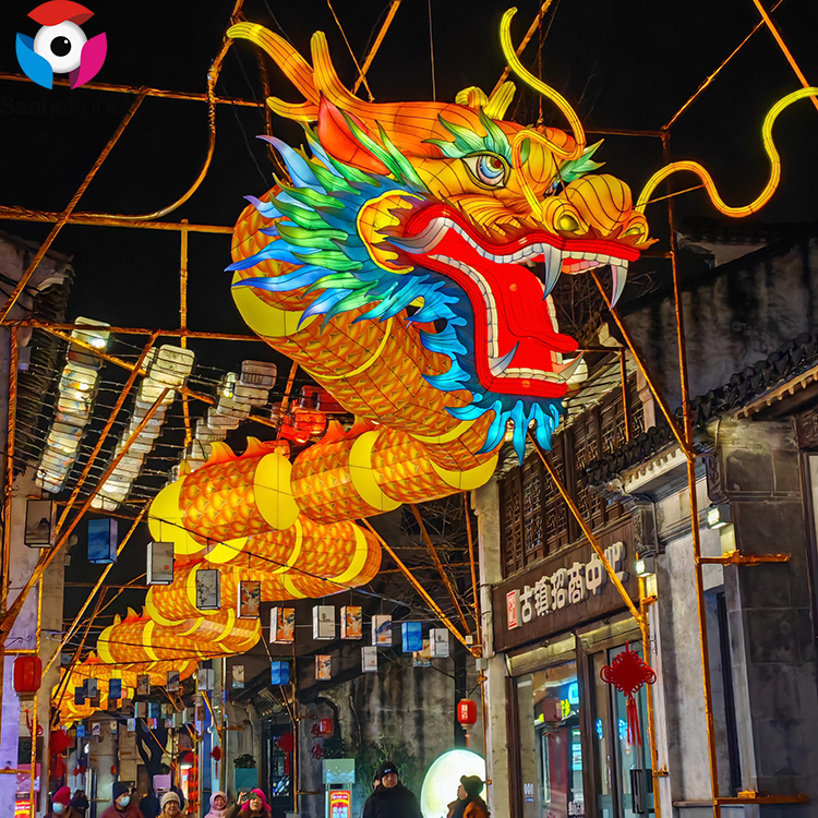 Chinese New Year Lantern Show in Wuxi,Jiangsu